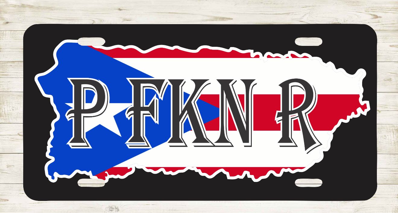 PFKNR License Plate