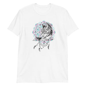 Cat Mandala Short-Sleeve Unisex T-Shirt